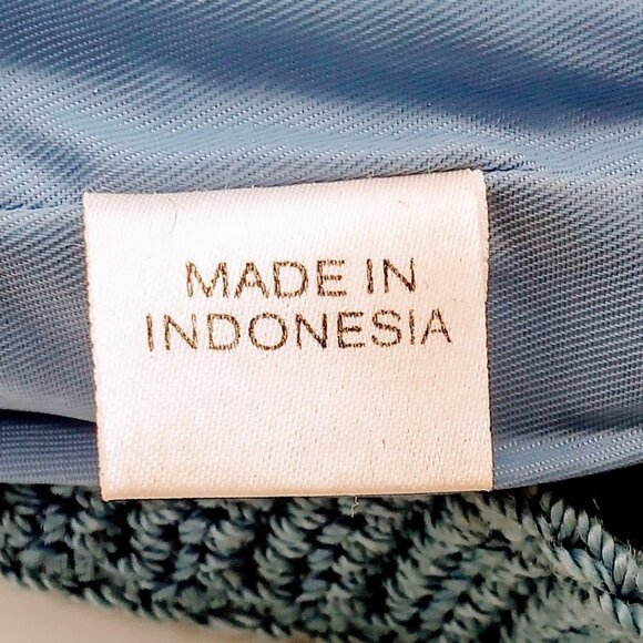 The Sak Blue Woven Bucket Bag - Picture 7 of 7